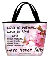 Love is Patient, Love is Kind Tote Bag