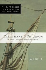 Colossians & Philemon: N.T. Wright for Everyone Bible Study Guides  - Slightly Imperfect