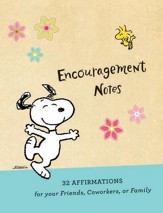 Peanuts Affirmation Notes, Package of 32