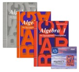 Saxon Math Algebra 1, 3rd Edition Home Study Kit & Teaching Tape Technology DVD Set Bundle