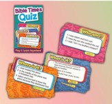 Bible Times Quiz Card Game