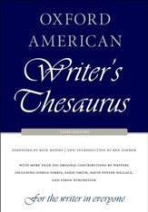 Oxford American Writer's Thesaurus,  Third Edition