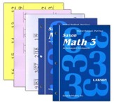 Saxon Math 3 Student Workbook Set with Fact Cards, 1st Edition