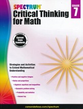 Spectrum Critical Thinking for Math,  Grade 7