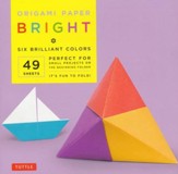 Origami Paper Bright with 8 page  booklet
