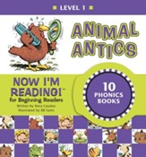 Now I'm Reading! Level 1: Animal Antics - eBook