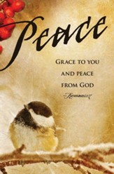 Peace Bird Images Advent Bulletins, 50 (Romans 1:7, CEB)