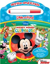 Mickey Mouse Clubhouse: Write And Erase Look And Find Book With Pen