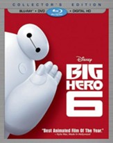 Big Hero 6, Blu-ray/DVD/Digital HD