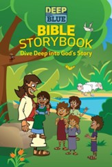 Deep Blue Bible Storybook: Dive Deep into God's Story  - Slightly Imperfect