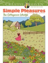 Simple Pleasures Coloring Book: The Cottagecore Lifestyle