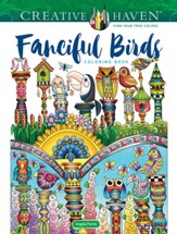 Fanciful Birds Coloring Book
