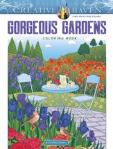Gorgeous Gardens Coloring Book