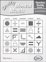 Daily Mental Math Grade 7 Teacher's  Edition