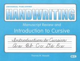 Universal Publishing Handwriting:  Manuscript Review & Intro to Cursive Grade 2