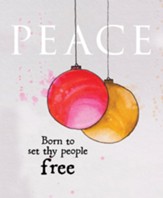 Peace Ornament Large Advent Bulletins, 50