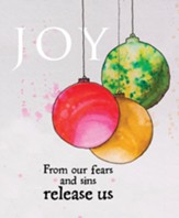 Joy Ornament Large Advent Bulletins, 50