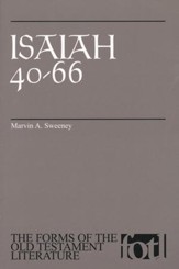Isaiah 40-66, The Forms of the Old Testament Literature (FOTL)