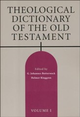 Theological Dictionary of the Old Testament, Volume 1  - Slightly Imperfect