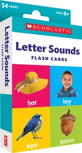 Scholastic Flash Cards: Letter  Sounds