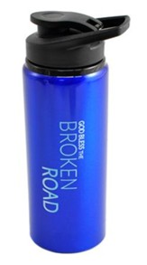 Water Bottle, Flip Top, GBTBR, Blue