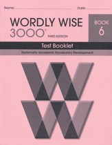 Wordly Wise 3000 Book 6 Test 3rd Ed. (Homeschool Edition)