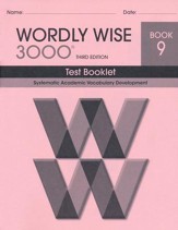 Wordly Wise 3000 Book 9 Test 3rd Ed. (Homeschool Edition)