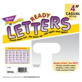 4 Inch Ready Letters-White
