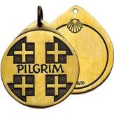 Pilgrim Medal Pendant 1 1/4 inch