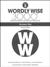 Wordly Wise 3000 Book 5 Key (4th  Edition; Homeschool  Edition)