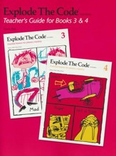Explode the Code, Teachers Guide for Books 3 and 4 (2nd  Edition; Homeschool Edition)