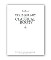 Vocabulary from Classical Roots  Blackline Master Test Book 4 (Homeschool Edition)