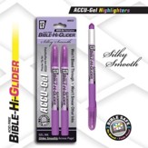 Gel Bible Highlighter 2 Pack, Purple