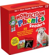 Nonfiction Phonics Readers SET 1: Short Vowels, Blends & More (Single-Copy Set): 25 Motivating Decodable Books That Reinforce Key Reading Skills