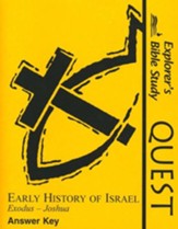Bible Quest: Early History of  Israel, Answer Key