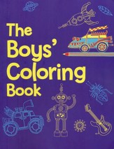 The Boys Coloring Book, Ages 3-6  - Slightly Imperfect