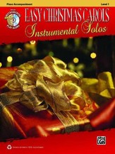 Easy Christmas Carols Instrumental Solos: Piano Book & CD