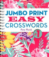 Jumbo Print Easy Crosswords #1