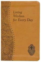 Living Wisdom for Every Day, Imitation Leather, Brown
