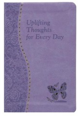 Uplifting Thoughts for Every Day, Imitation Leather, Purple