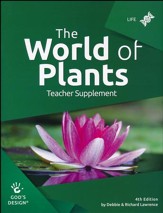 God's Design for Life: The World of Plants Teacher Guide  (4th Edition)