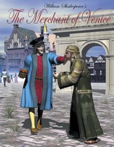 The Merchant of Venice: Easy Reading Shakespeare in 10 Illustrated Chapters - eBook