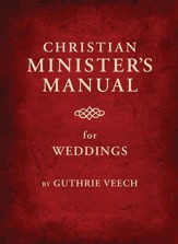 Christian Minister's Manual for Weddings - eBook