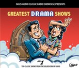 Greatest Drama Shows, Volume 1: Ten Classic Shows from the Golden Era of Radio - on MP3-CD