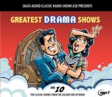 Greatest Drama Shows, Volume 10: Ten Classic Shows from the Golden Era of Radio - on MP3-CD