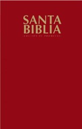 La Biblia De Promesas, RVR 1960 Promise Bible (Vino/Red) - Slightly Imperfect