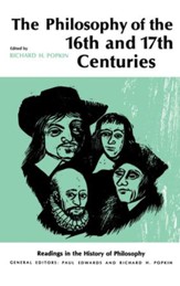 Philosophy of the Sixteenth and Seventeenth Centuries - eBook