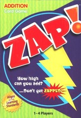 Zap! Addition Card Game