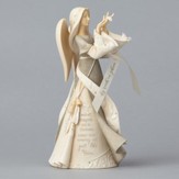 Foundations, Angel Holding Feathers Figurine