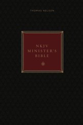NKJV, Minister's Bible, Ebook, Red Letter Edition - eBook